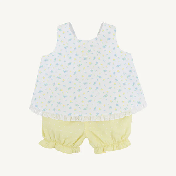 TBBC | Susy Swing Top Set - Dunwoody Daisy with York Yellow Dallas Dot