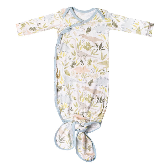 Copper Pearl | Newborn Knotted Gown - Rex