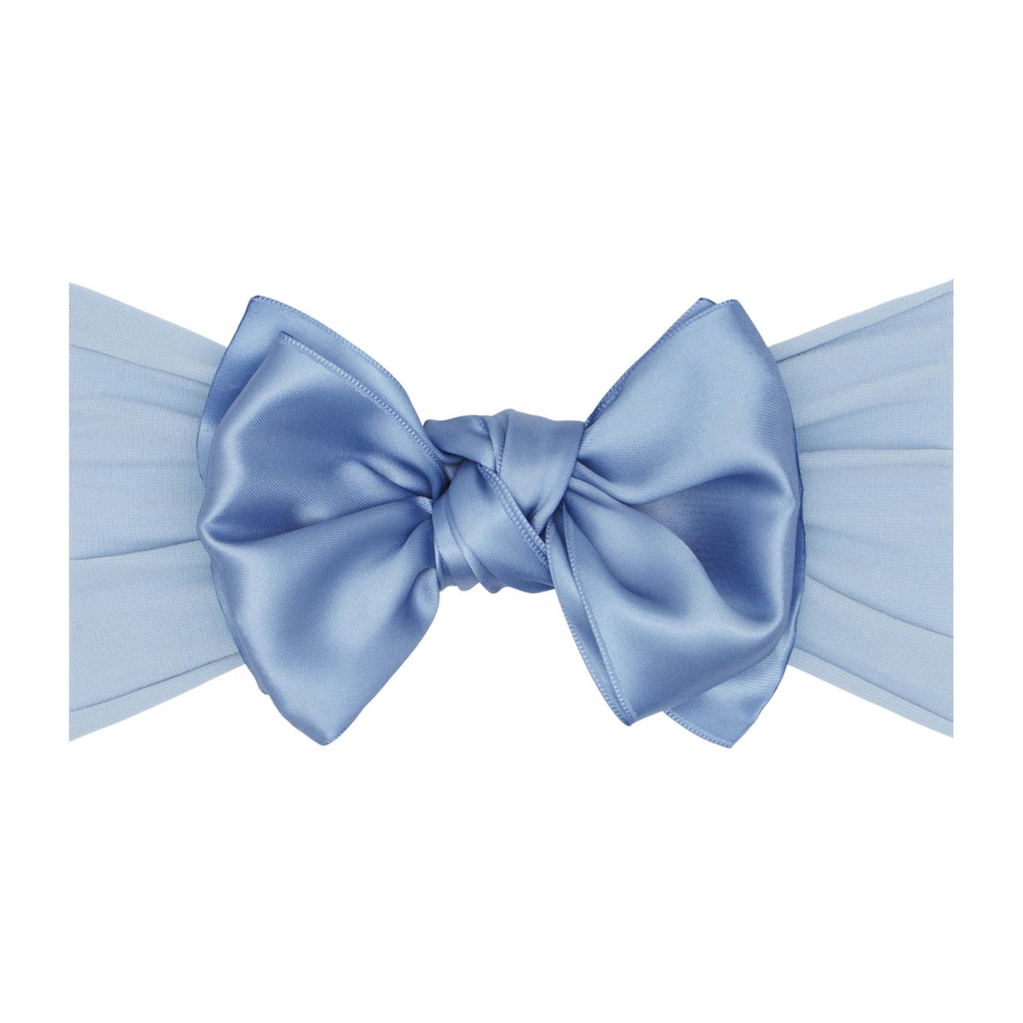 Baby Bling® Satin FAB® soft nylon headband with satin bow
