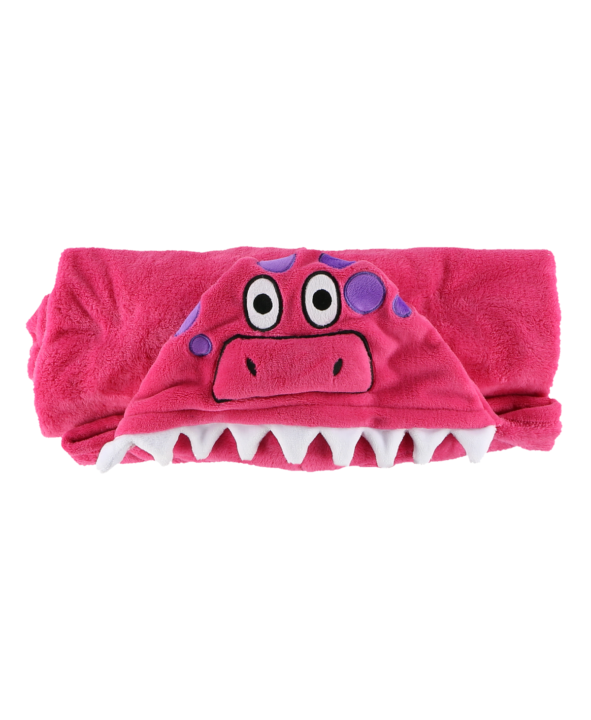 LazyOne | Wearable Hooded Fleece Blankets For Kids - Pink Dinosaur