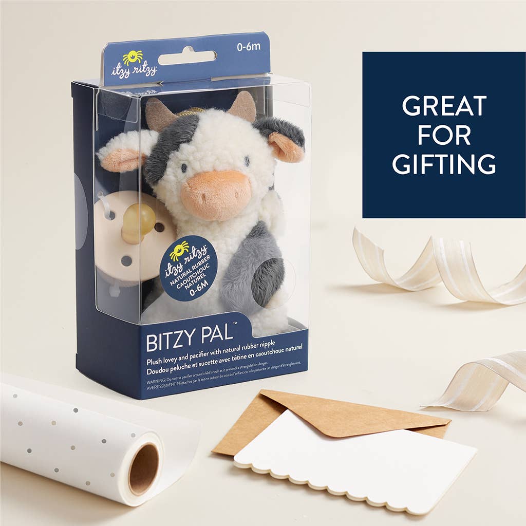 Itzy Ritzy | Bitzy Pal Natural Rubber Pacifier & Plush