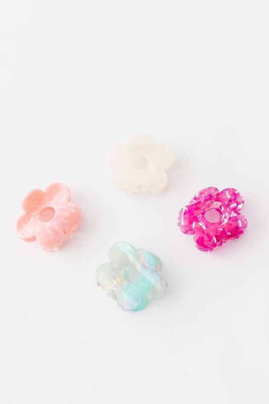 Groovy Flower Claw Clip