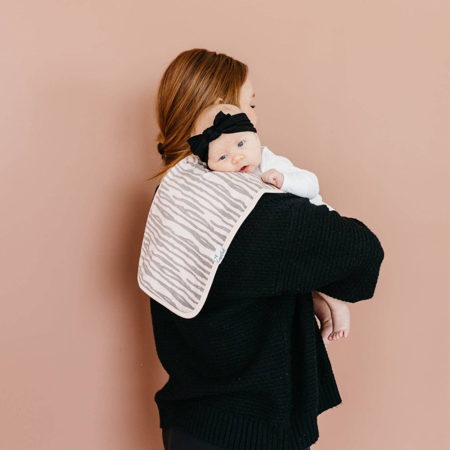 Copper Pearl | 3 Pack Premium Burp Cloths - Zara