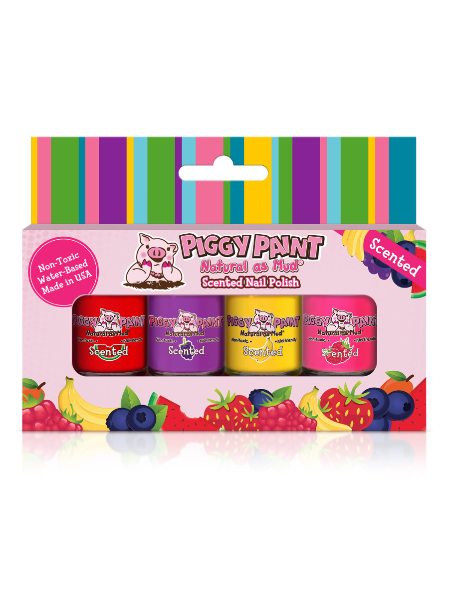 Piggy Paint - Scented Silly Unicorns Set Non-Toxic Kids Nail Polish