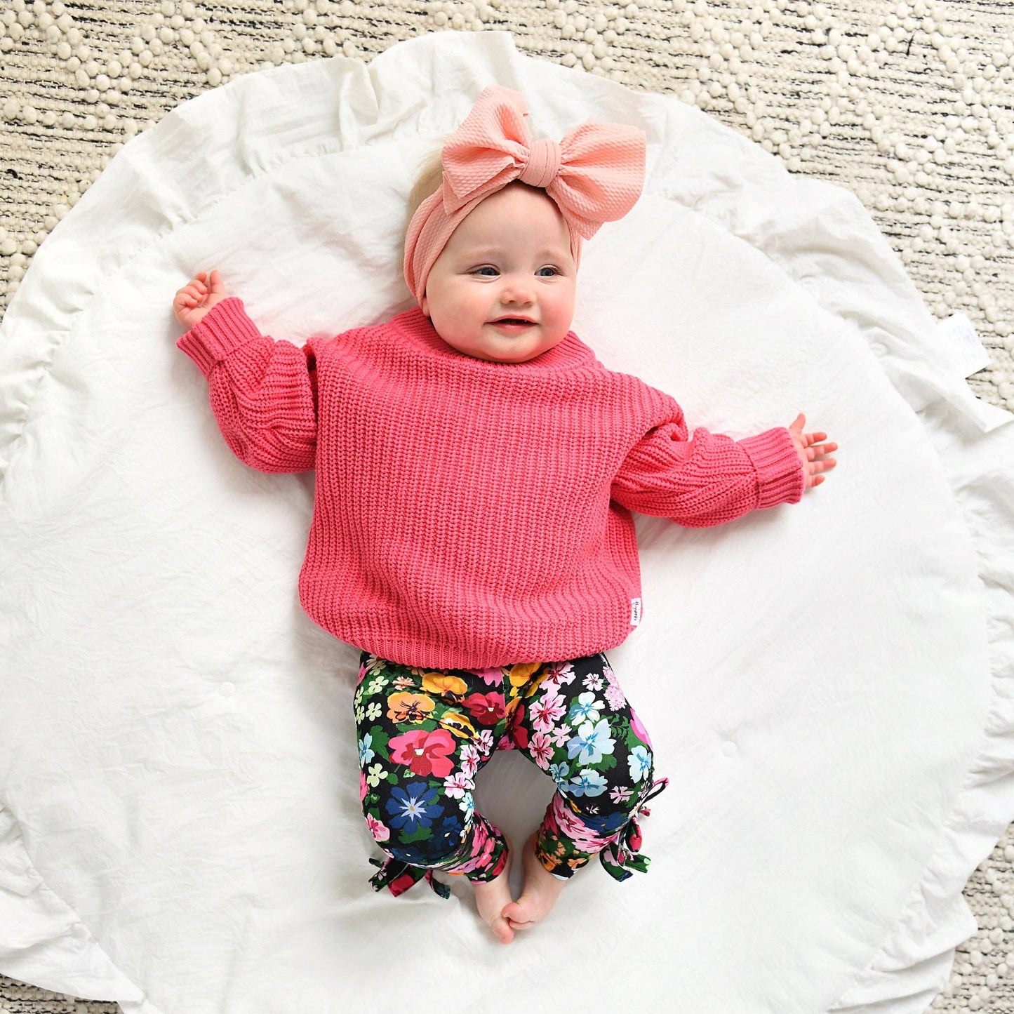 Deep Pink Oversized Sweater