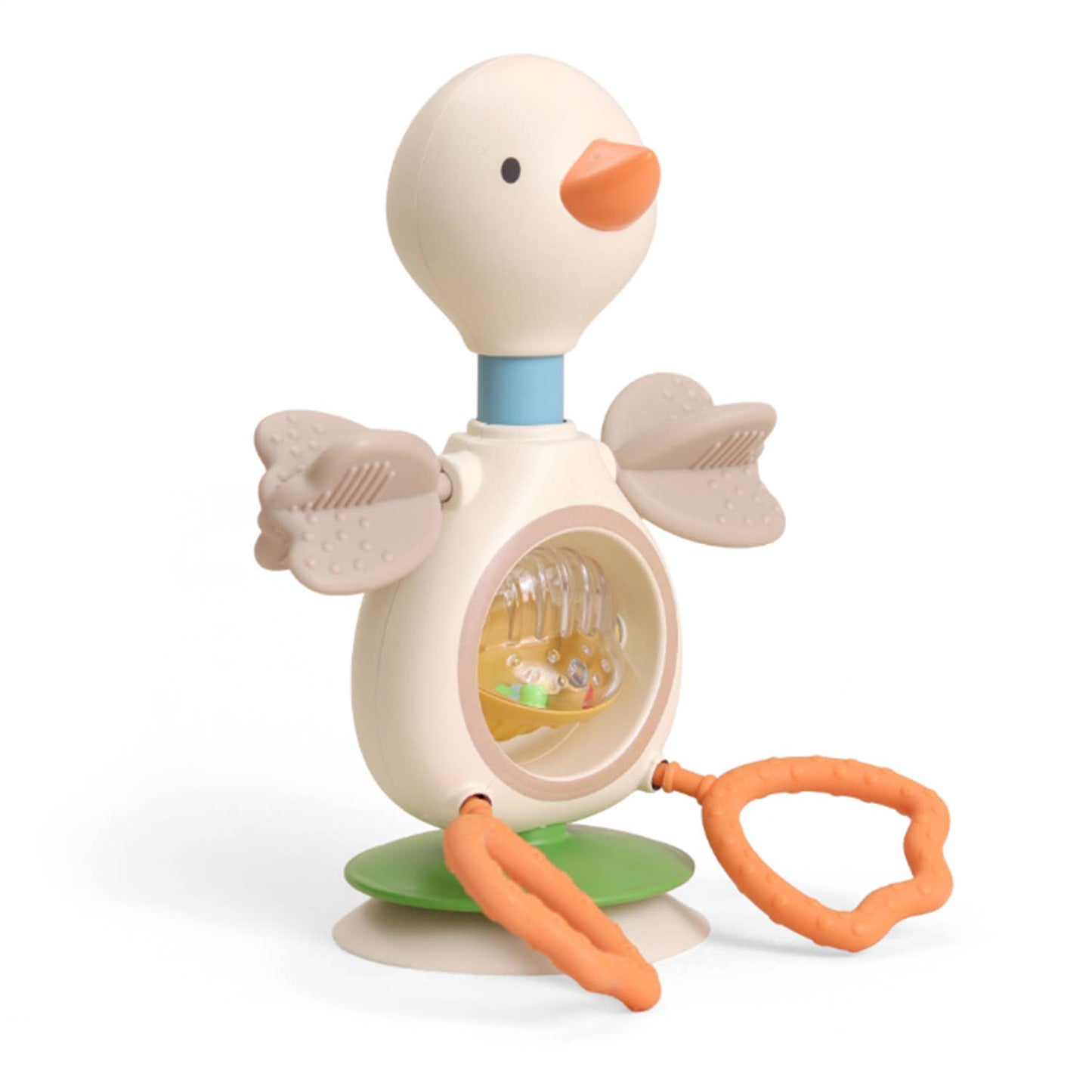 Itzy Ritzy | Itzy Twist & Bop™ - High Chair Sensory Toy Goose