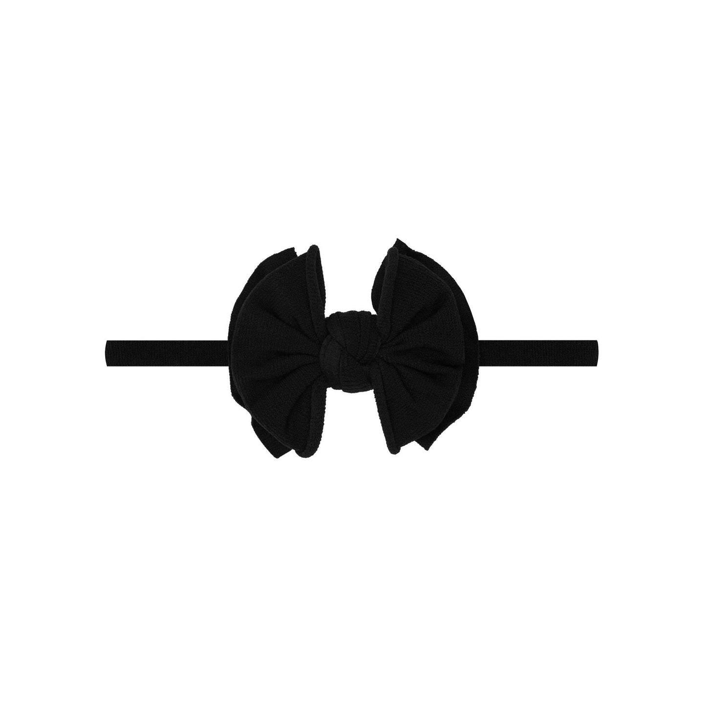 Baby Bling Bows - Baby Bling® Baby FAB® Skinny soft nylon bow headband