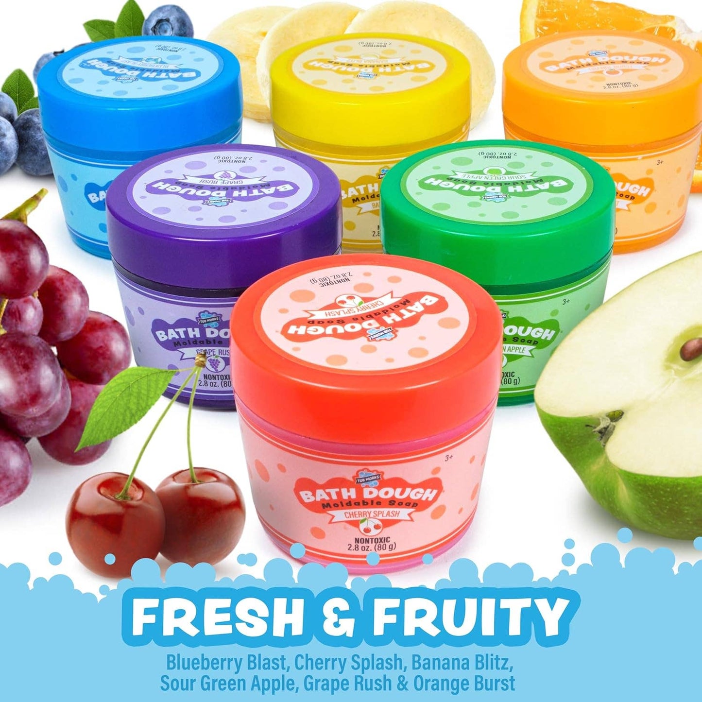 Tub Works® Bath Dough™ Moldable Kids Soap