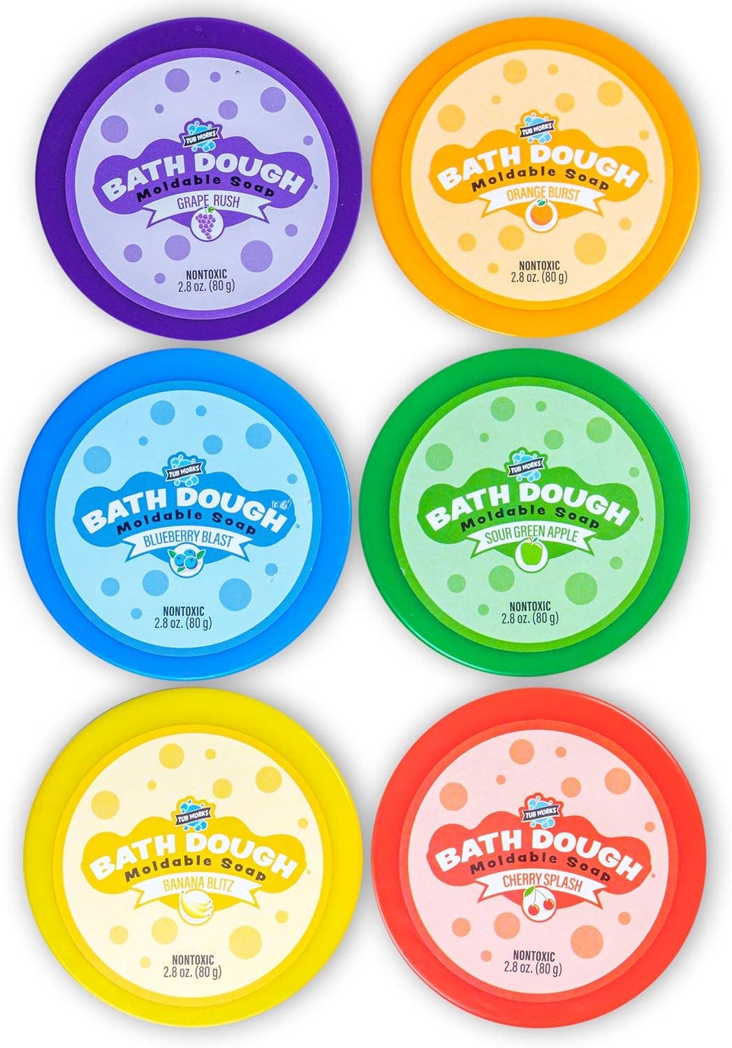 Tub Works® Bath Dough™ Moldable Kids Soap