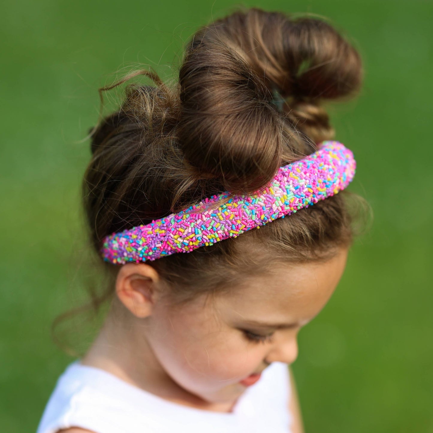 Rainbow Confetti Sprinkles Headband