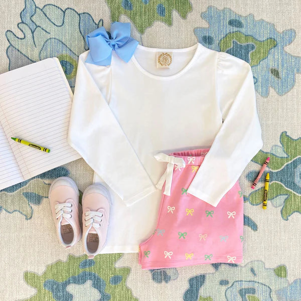 TBBC | Long Sleeve Penny's Play Shirt - Worth Ave White