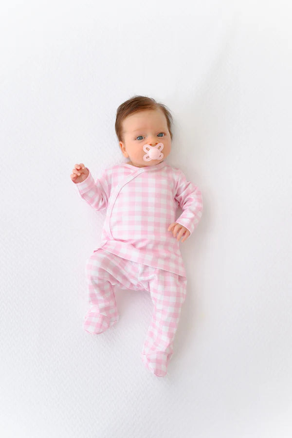 TBBC | Cameron Cross Front Set - Palm Beach Pink Gingham