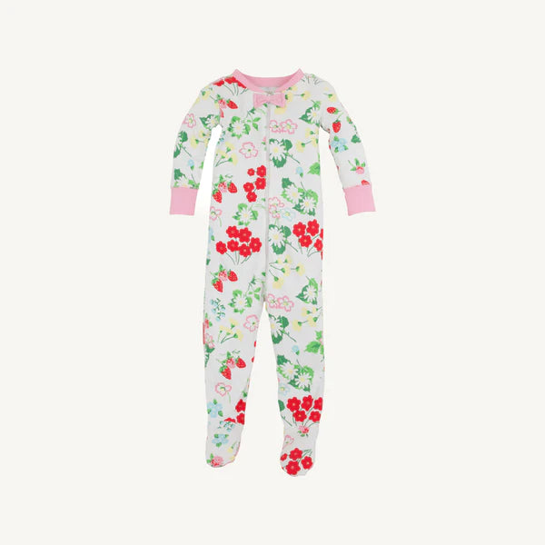 TBBC | Noelle’s Night Night Footed - Berry Sweet with Pier Party Pink