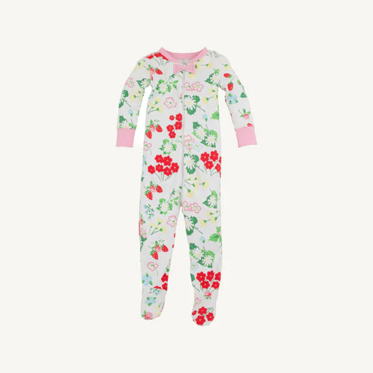 TBBC | Noelle’s Night Night Footed - Berry Sweet with Pier Party Pink