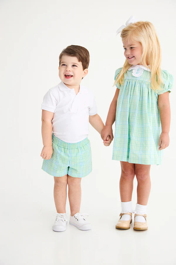 TBBC | Sheffield Shorts - Pelham Bay Plaid (Green)