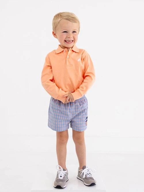 TBBC | Sheffield Shorts - Wheaton Windowpane with Seashore Sherbet and Jackolantern