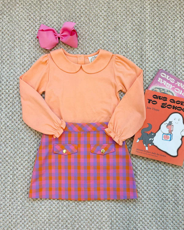 TBBC | Maude’s Peter Pan Collar Shirt & Onesie