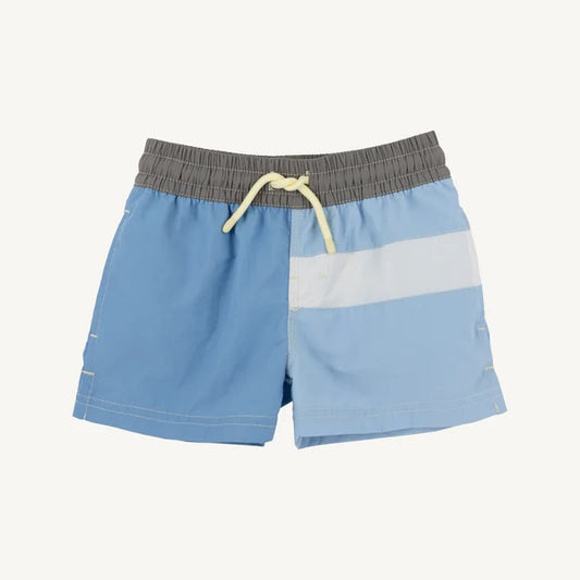 TBBC | Country Club Colorblock Trunk - Park City Periwinkle, Beale Street Blue & Grantley Gray
