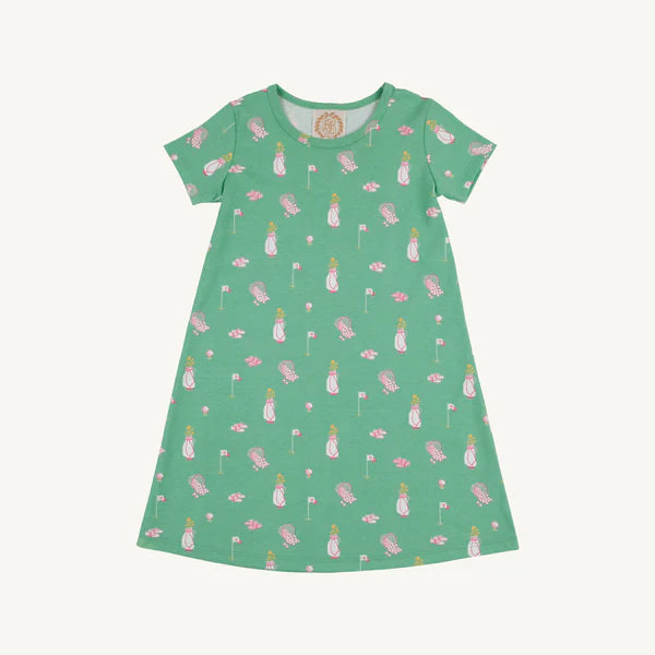 TBBC | Short Sleeve Polly Play Dress - Clubhouse Couture (Pier Party Pink)