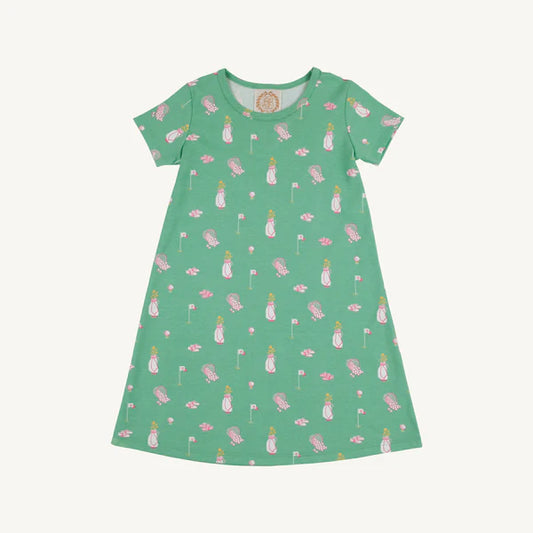 TBBC | Short Sleeve Polly Play Dress - Clubhouse Couture (Pier Party Pink)