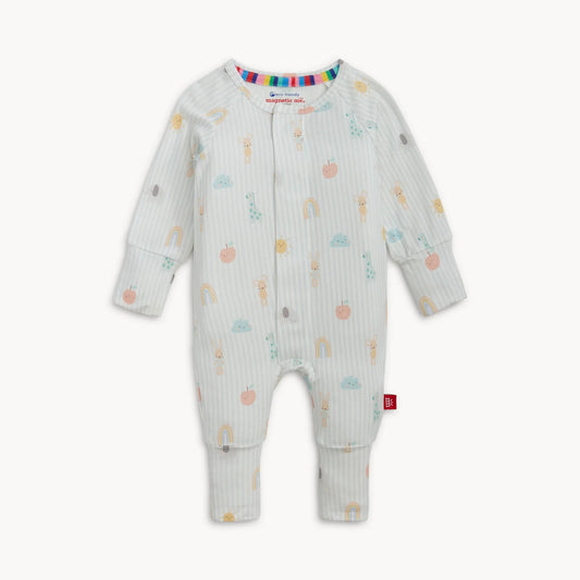 Magnetic Me | Modal Convertible Coverall - Lullaby Sky Blue