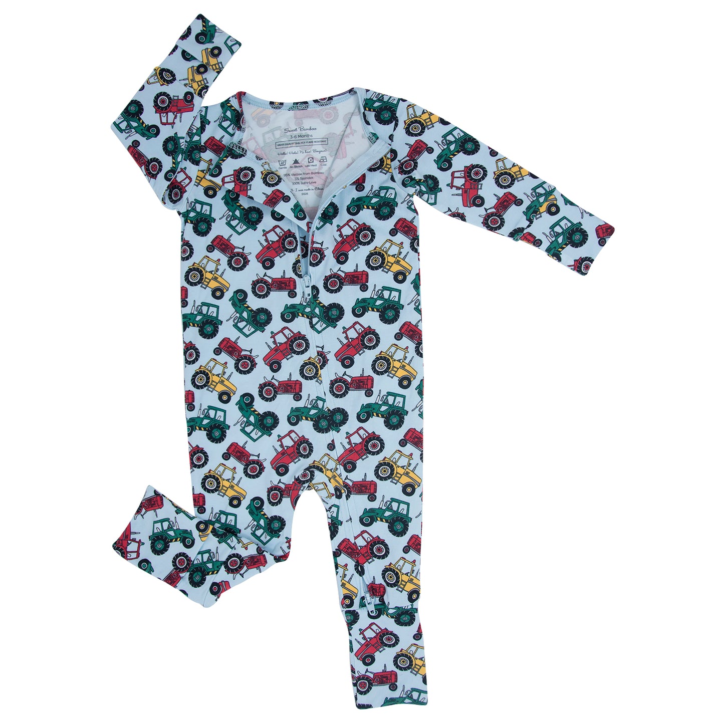 Sweet Bamboo | Convertible Romper - Down On The Farm