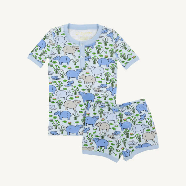 TBBC | Sutton's Short Set - Bal Harbour Hippo (Beale Street Blue)
