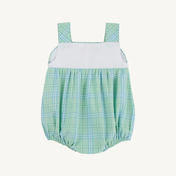 TBBC | Bingham Bubble - Pelham Bay Plaid (Green) with Worth Avenue White