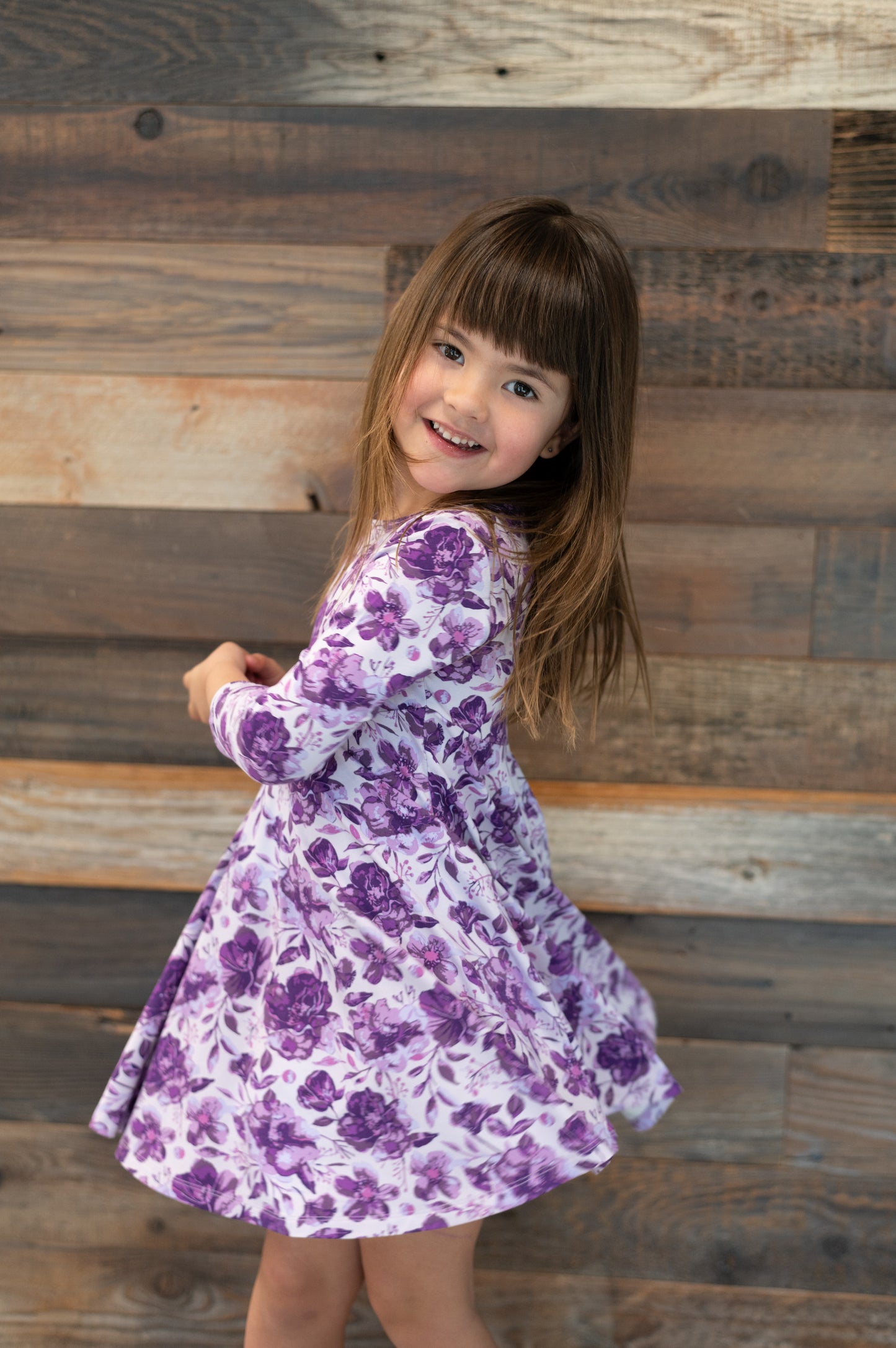 Sweet Bamboo | Swirly Girl Dress - Amelia Bedelia