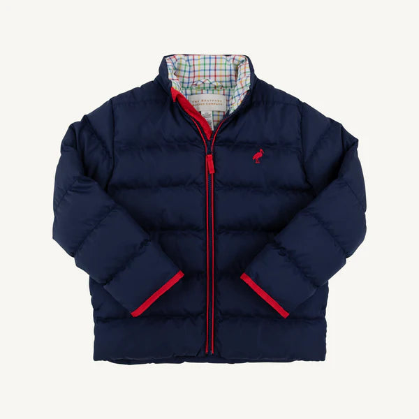 TBBC | Cooper Coat - Nantucket Navy with Richmond Red