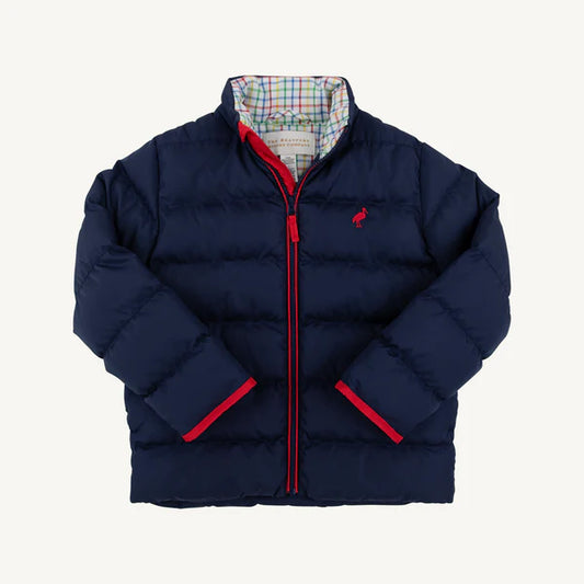 TBBC | Cooper Coat - Nantucket Navy with Richmond Red