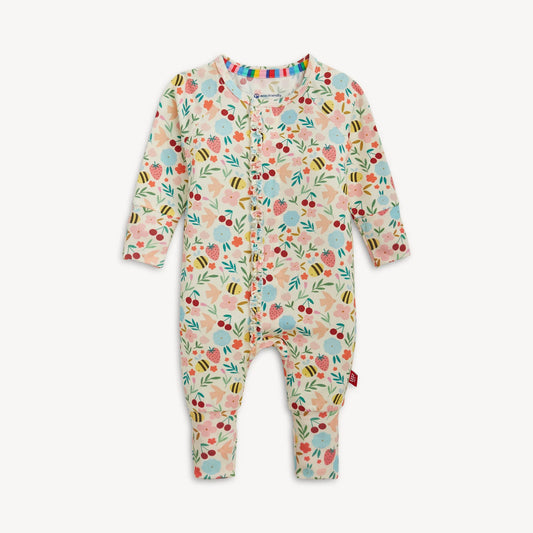 Magnetic Me | Modal Convertible Coverall - Honey Blossom