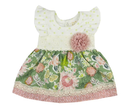 Haute Baby | April Meadow Diaper Dress