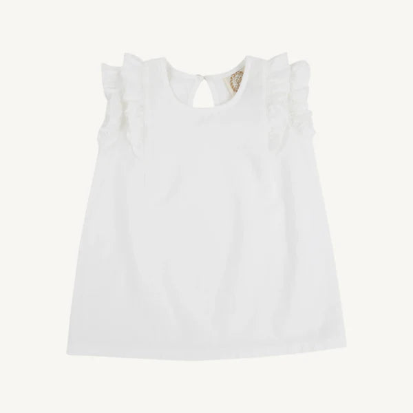 TBBC | Ruehling Ruffle Top (Linen)