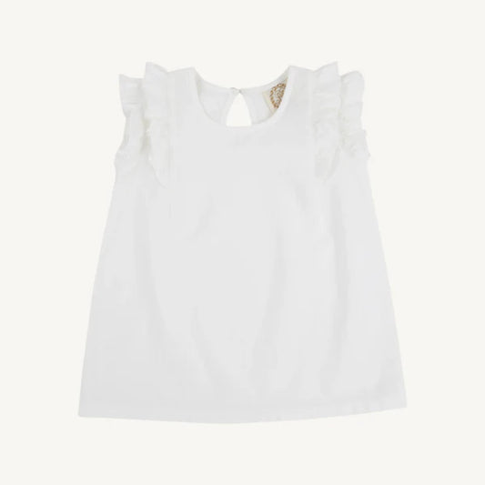 TBBC | Ruehling Ruffle Top (Linen)