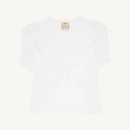 TBBC | Long Sleeve Penny's Play Shirt - Worth Ave White