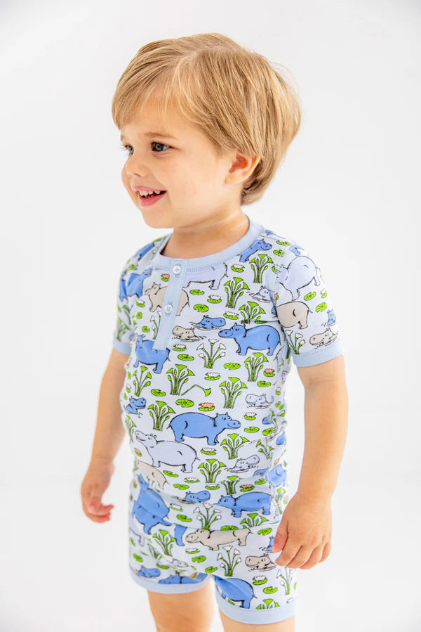 TBBC | Sutton's Short Set - Bal Harbour Hippo (Beale Street Blue)