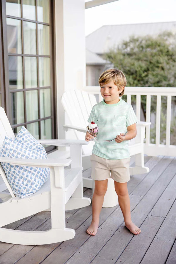 TBBC | Sheffield Shorts - Keeneland Khaki (Twill)