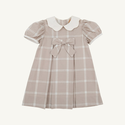 TBBC | Francene Frock - Thompson Park Plaid with Palmetto Pearl