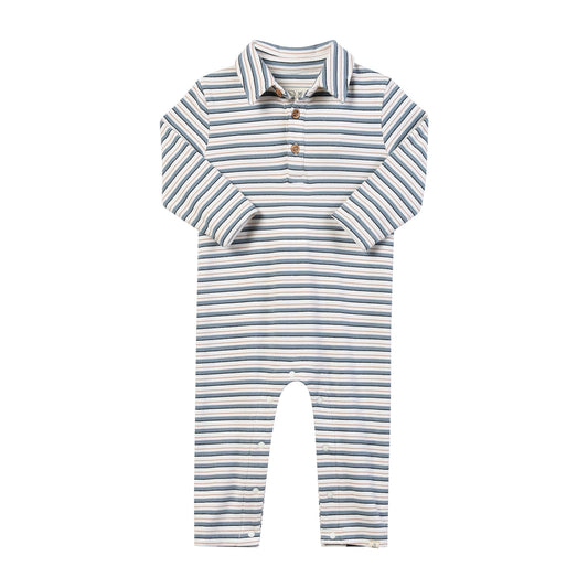 Me & Henry | Snuggle Polo Romper