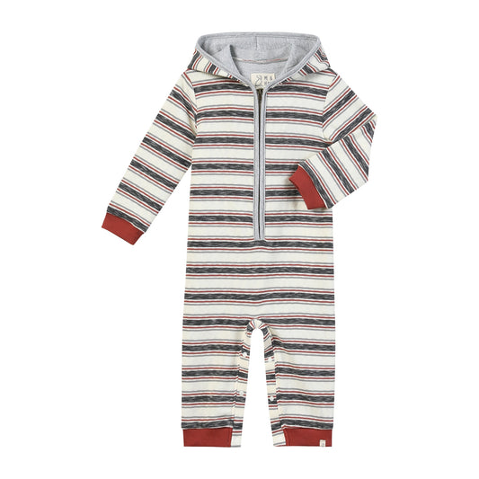 Me & Henry | Stefano Hooded Romper
