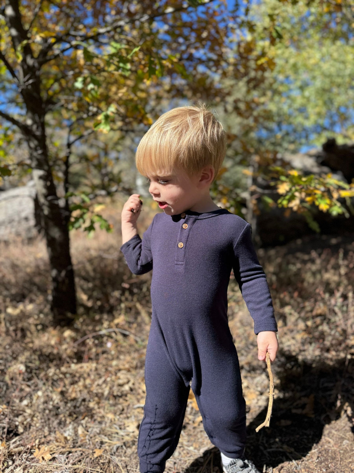 Me & Henry | Mason Cozy Henley Romper