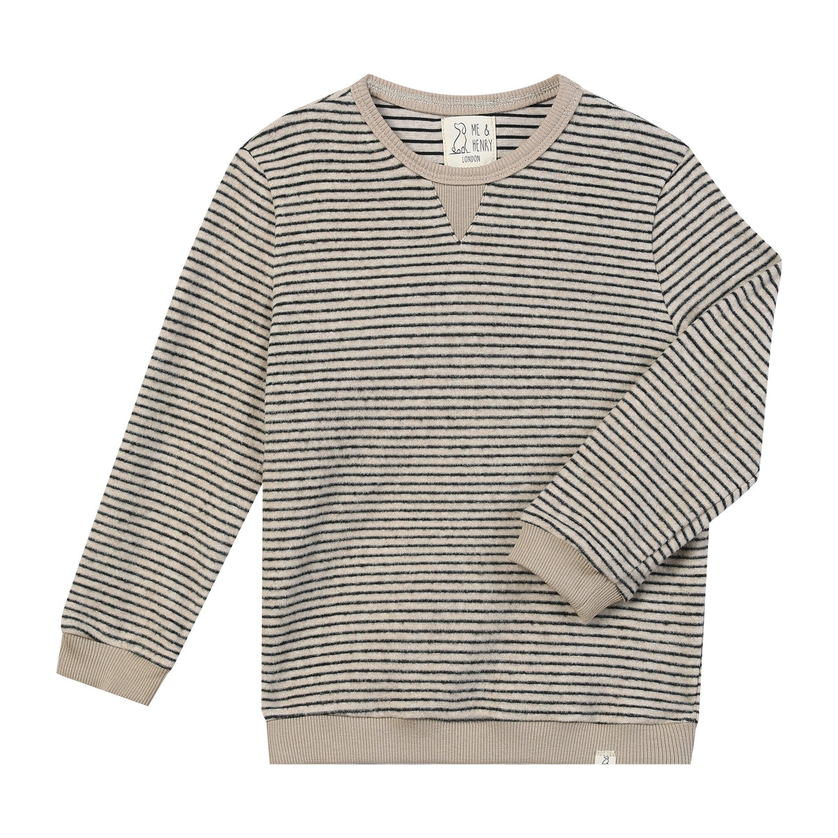 Me & Henry | Tarquin Sweatshirt - Black & Beige