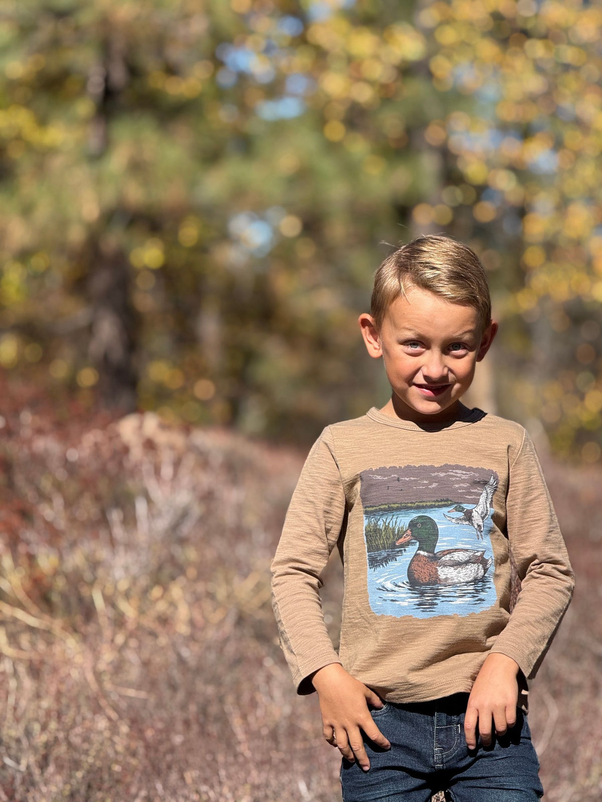 Me & Henry | Mallard Printed Tee