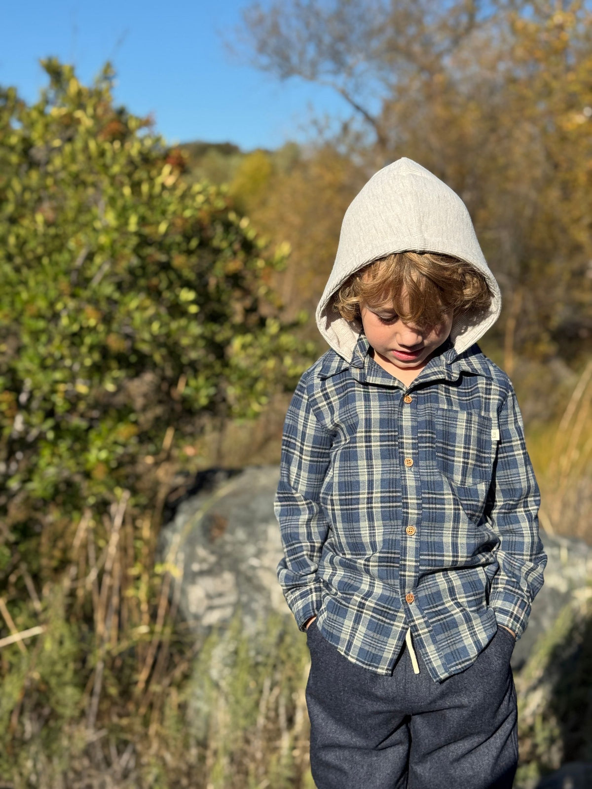 Me & Henry | Erin Hooded Shirt