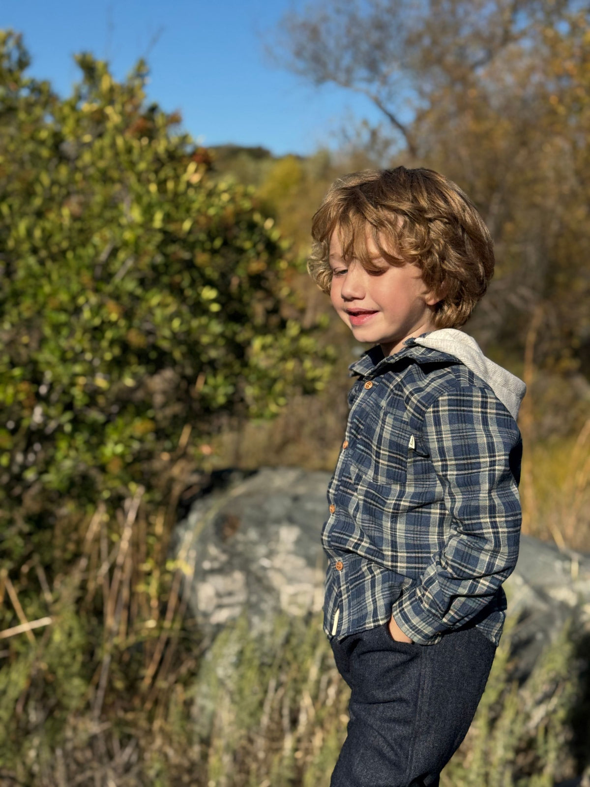 Me & Henry | Erin Hooded Shirt