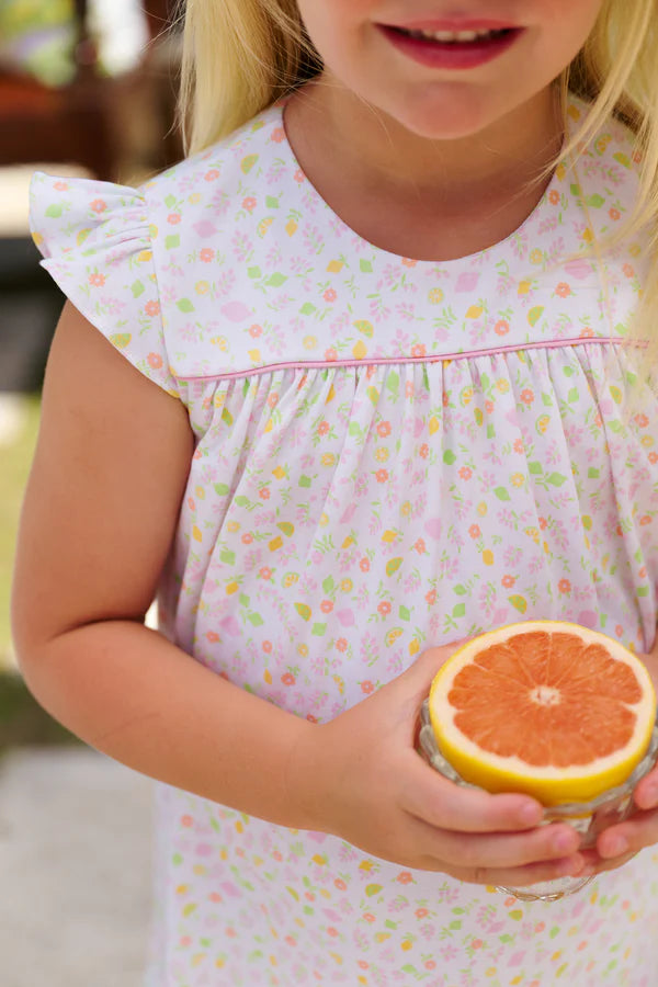 TBBC | Dowell Day Dress - Citrus Style with Pier Party Pink