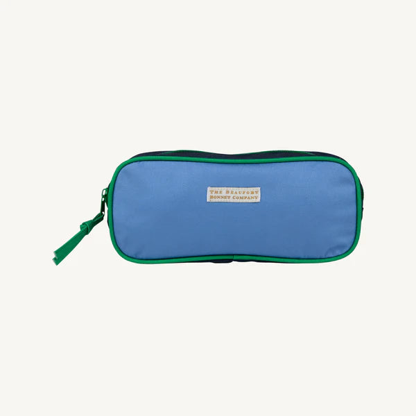 TBBC | Peyton Pencil Pouch - Barbados Blue