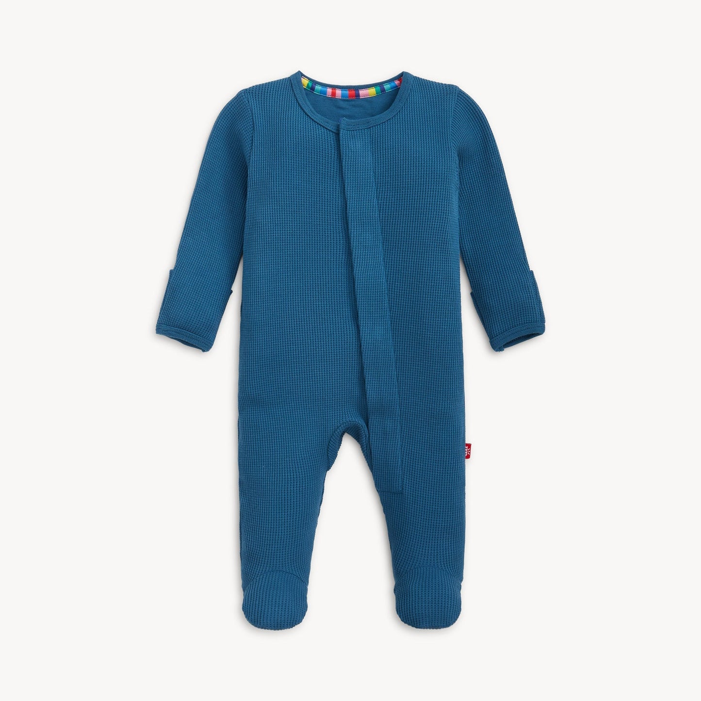 Magnetic Me | Dark Blue Waffle Footie