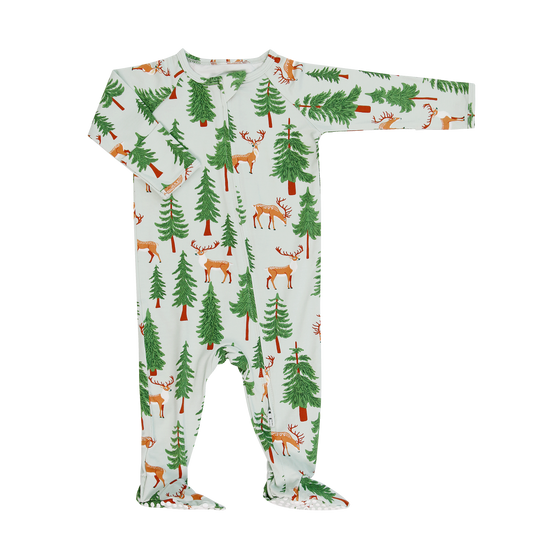 Sweet Bamboo - Zipper Footie - What A Stud
